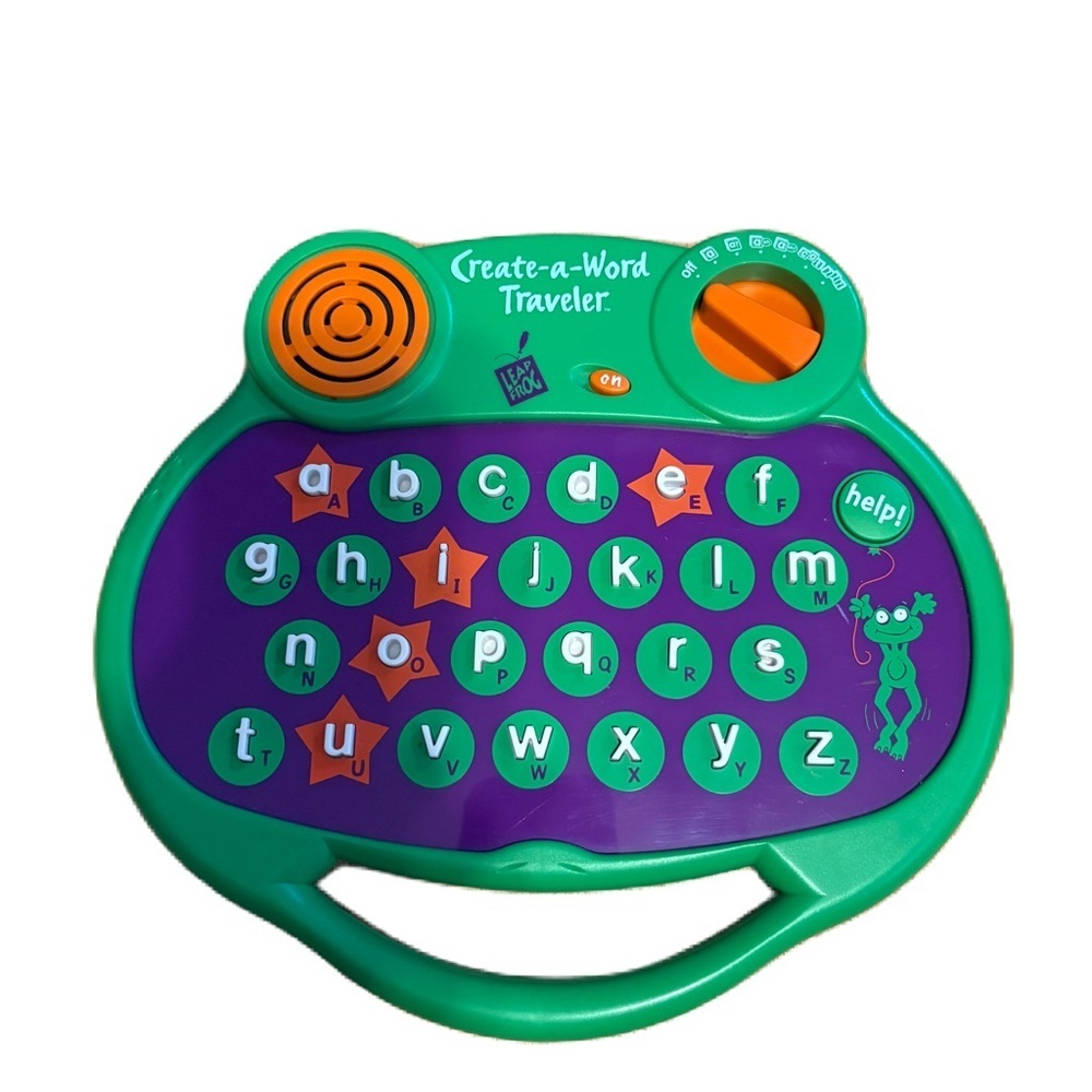 VINTAGE LEAPFROG Create a Word Traveler 1997 Leap Frog Phonics Electronic